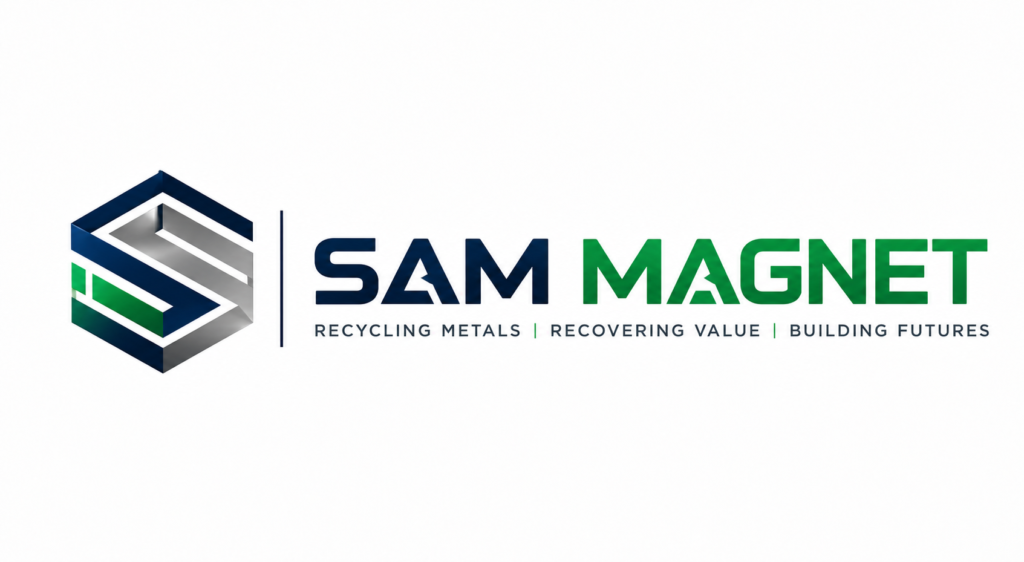 SAM Magnet UK scrap metal recycling yard in Luton